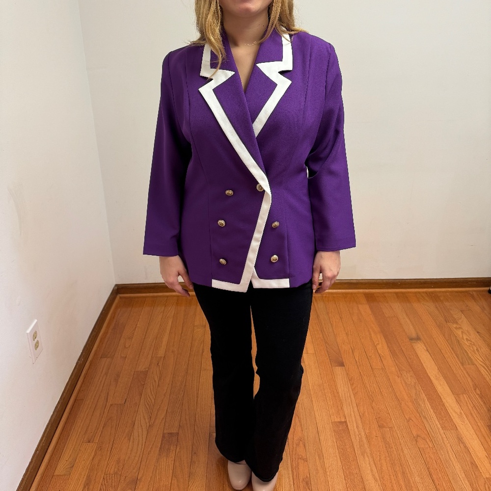 Vintage purple jacket